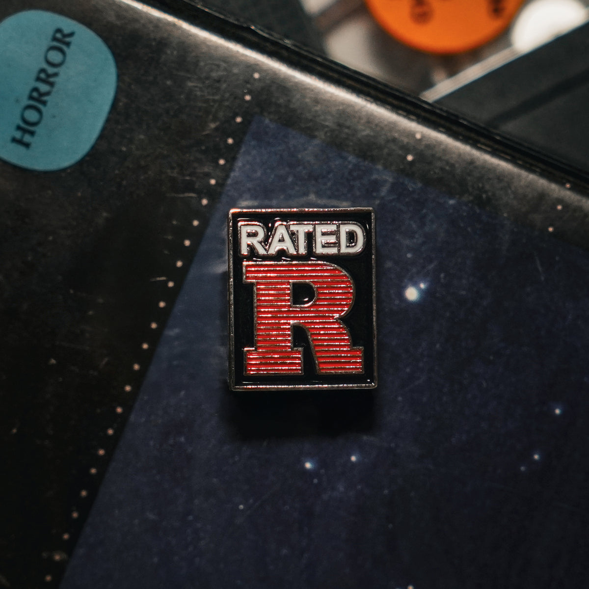 Rated R Rated R Enamel Pin – Film Pin Society