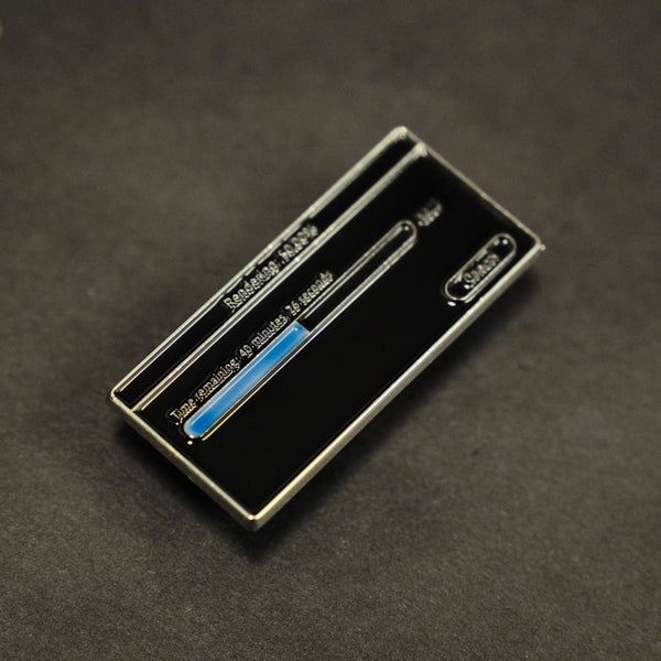 Render Bar Enamel Pin