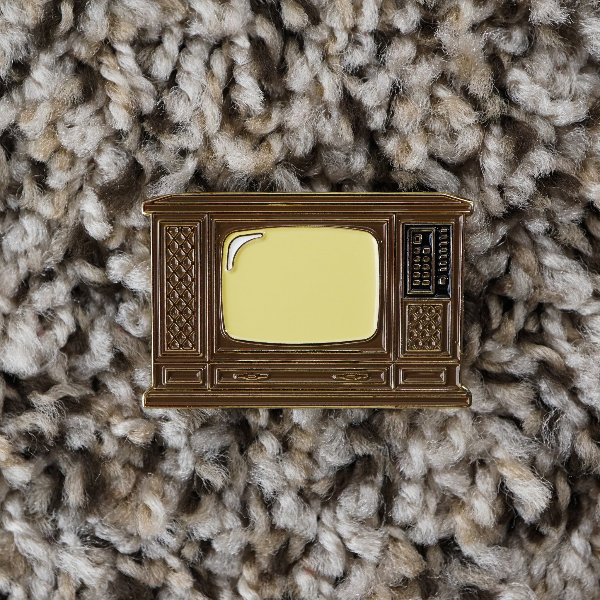 '80s TV Enamel Pin