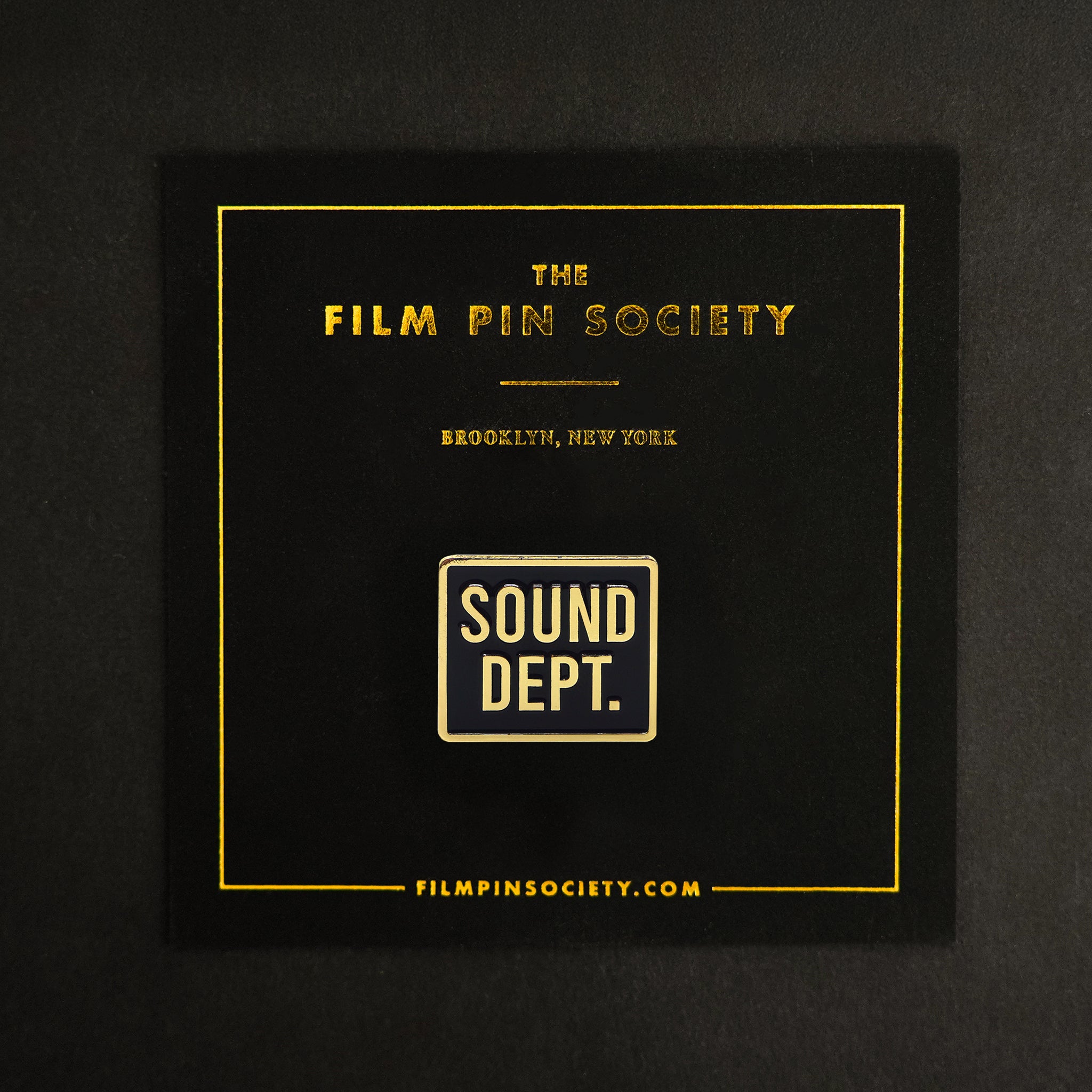 Sound Department Enamel Pin
