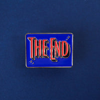 The End Credit Enamel Pin