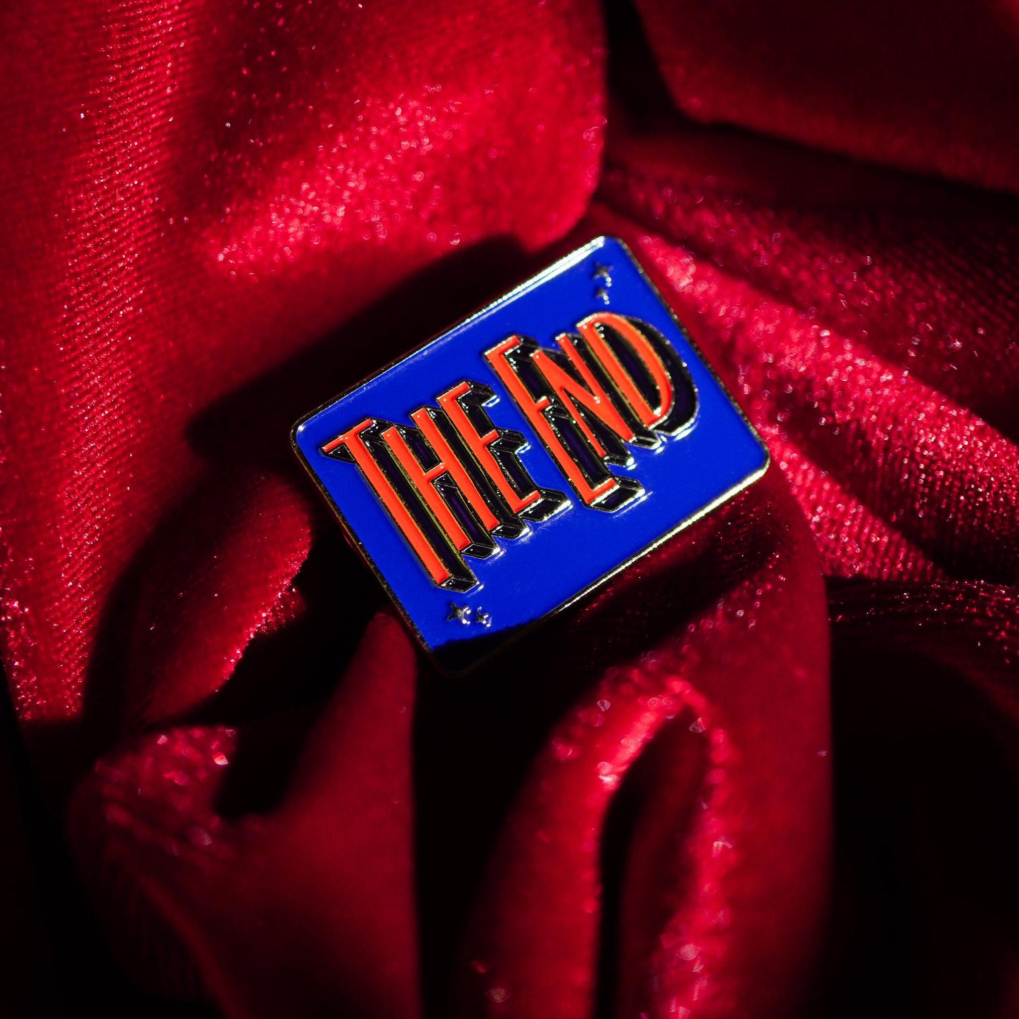 The End Credit Enamel Pin