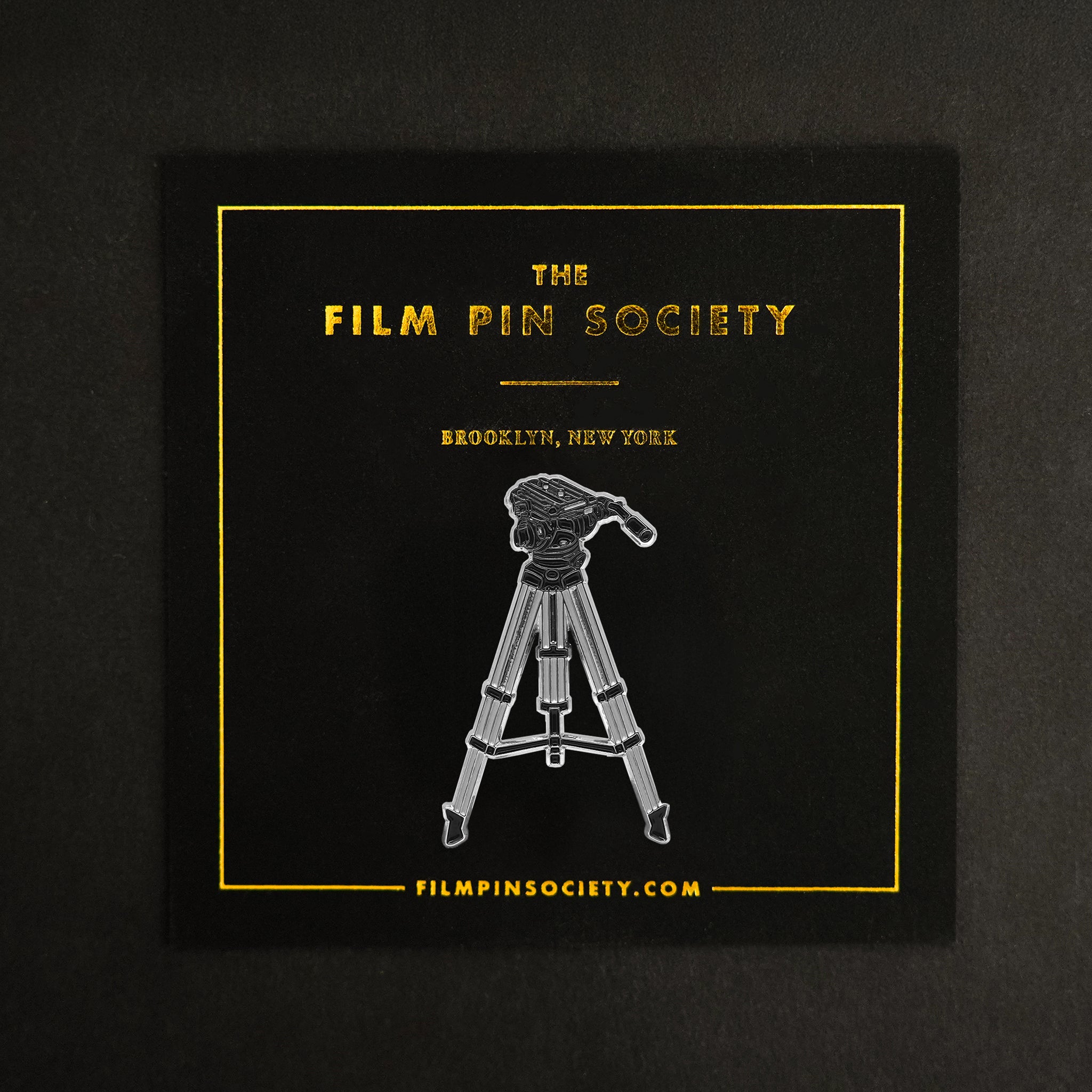 Tripod Enamel Pin