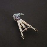 Tripod Enamel Pin