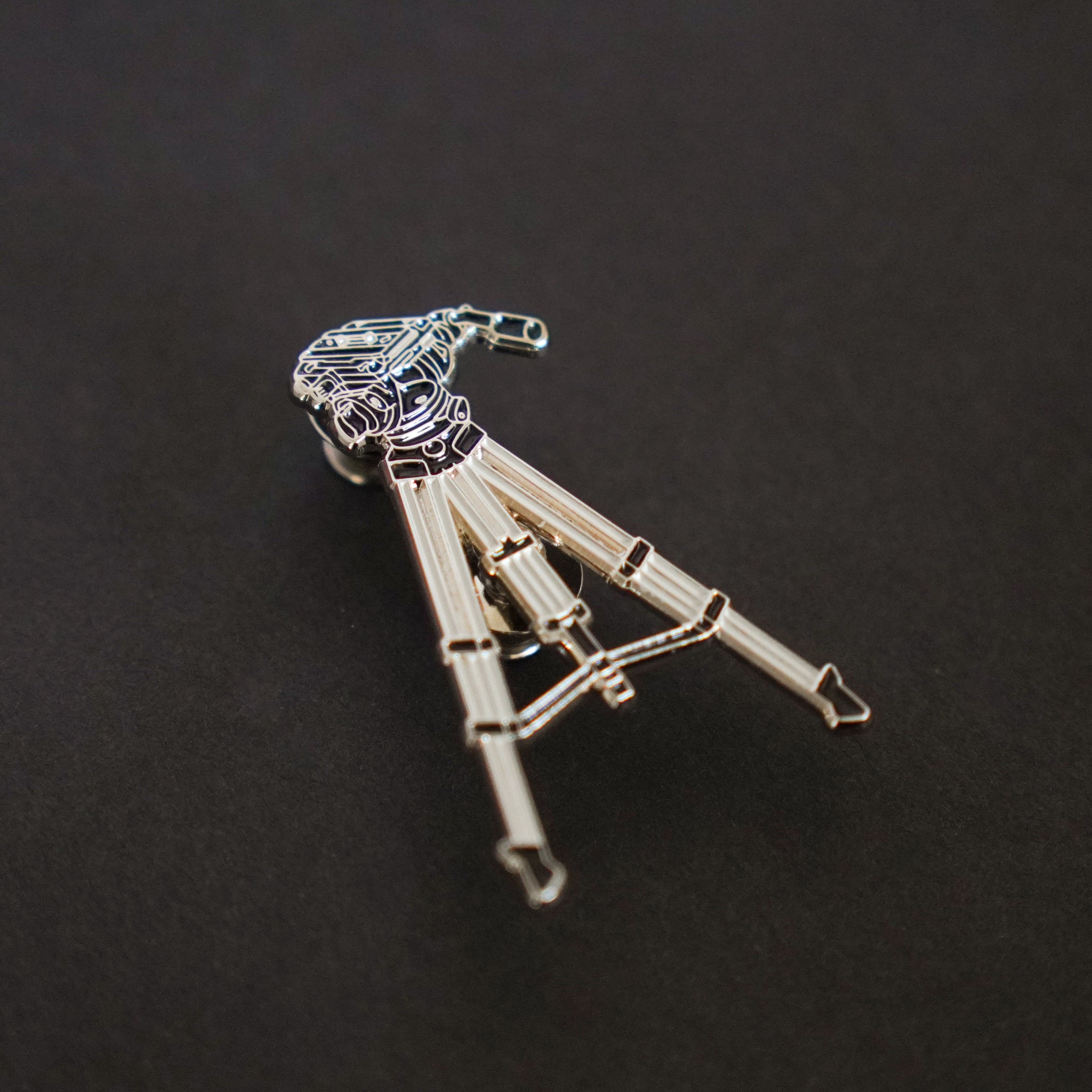 Tripod Enamel Pin