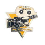 Vintage Panavision Camera Pin (Yellow)