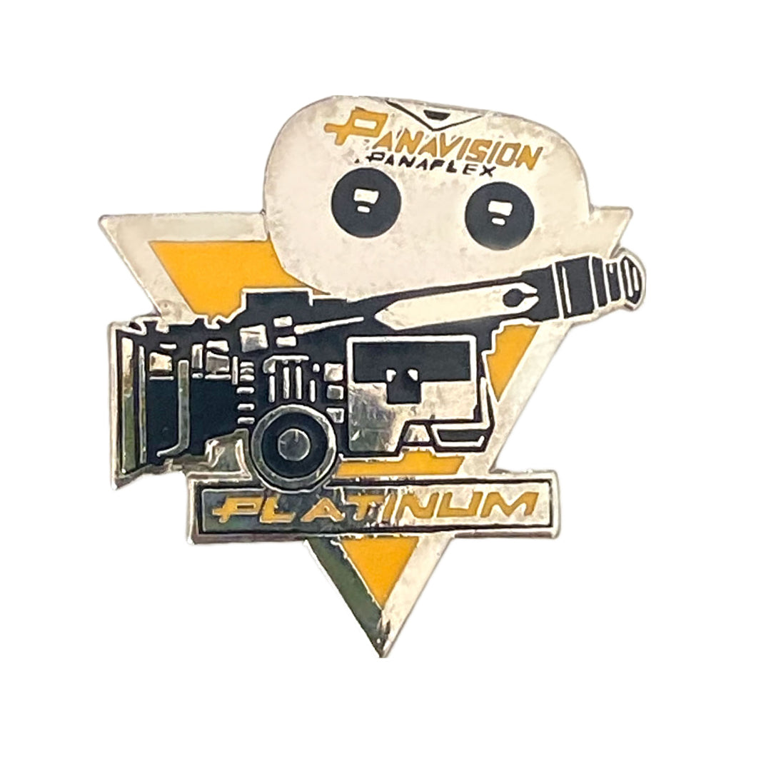 Vintage Panavision Camera Pin (Yellow)