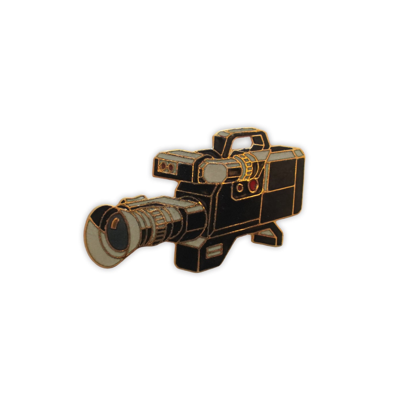 Vintage Black Camcorder Pin