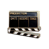 Vintage Film Slate Pin