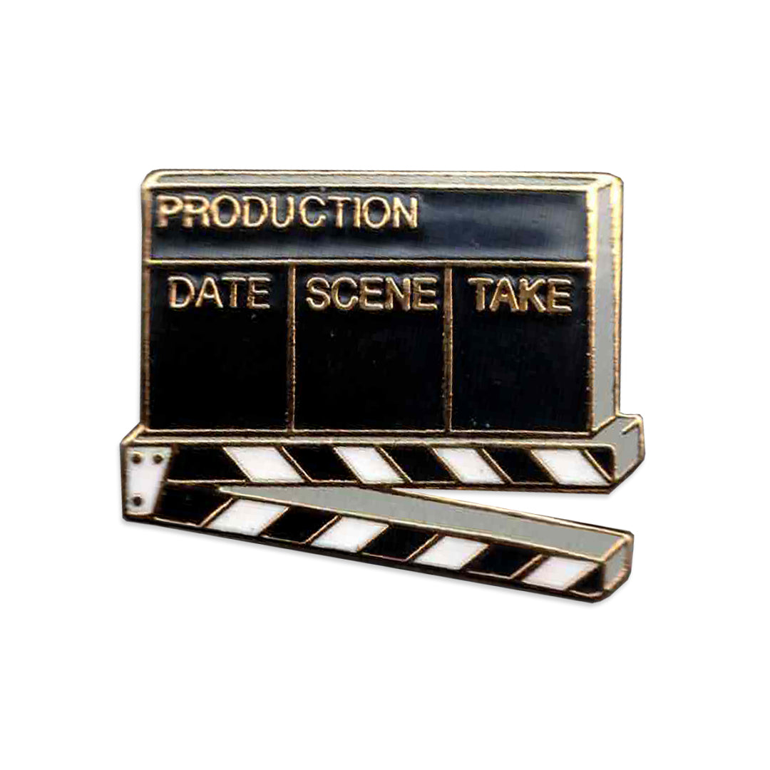 Vintage Film Slate Pin