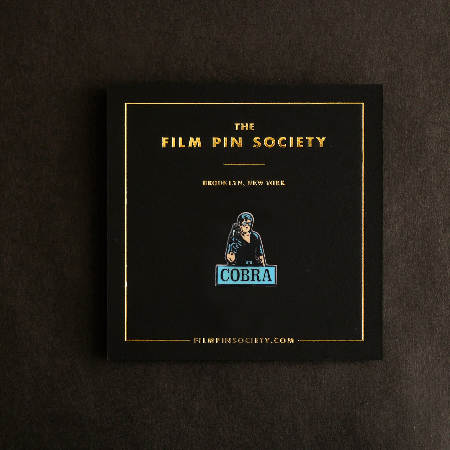 Vintage Stallone Cobra Pin