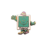 Vintage Polaroid Man Pin