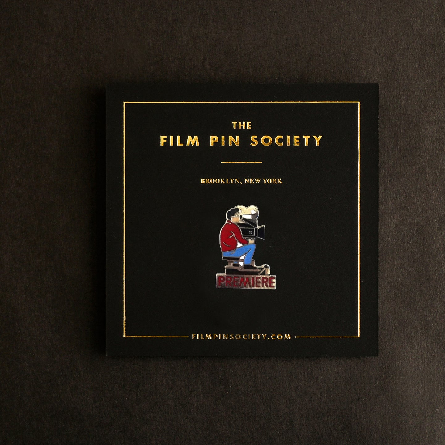 Vintage Premiere Camera Pin