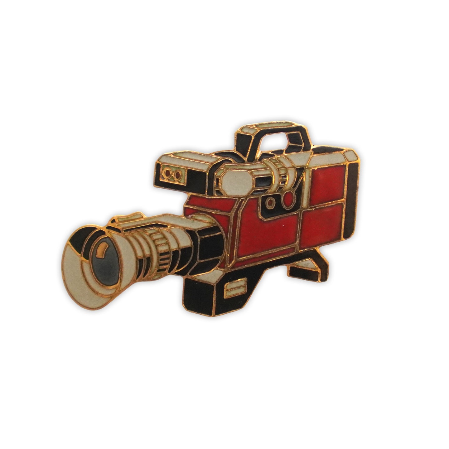 Vintage Red Camcorder Pin