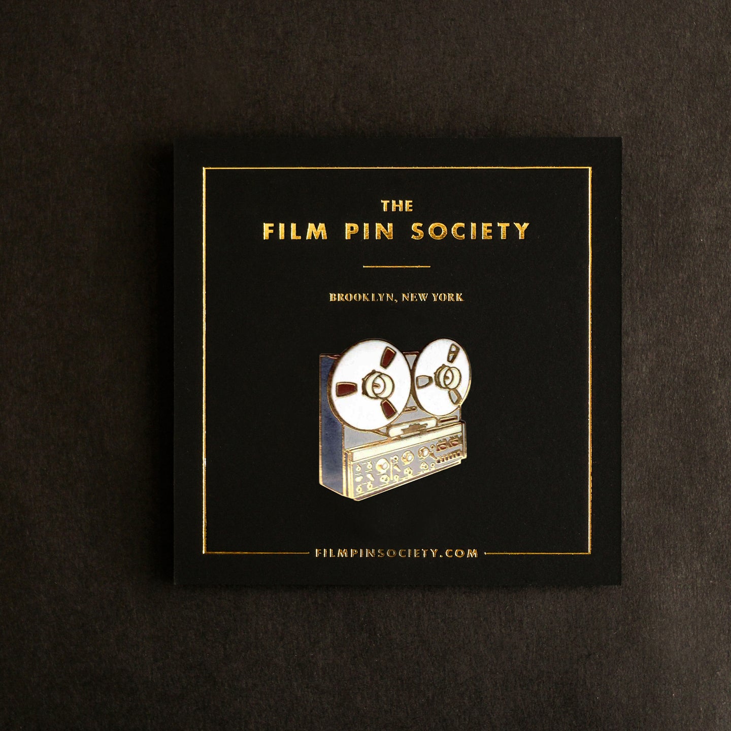 Vintage Reel to Reel Pin