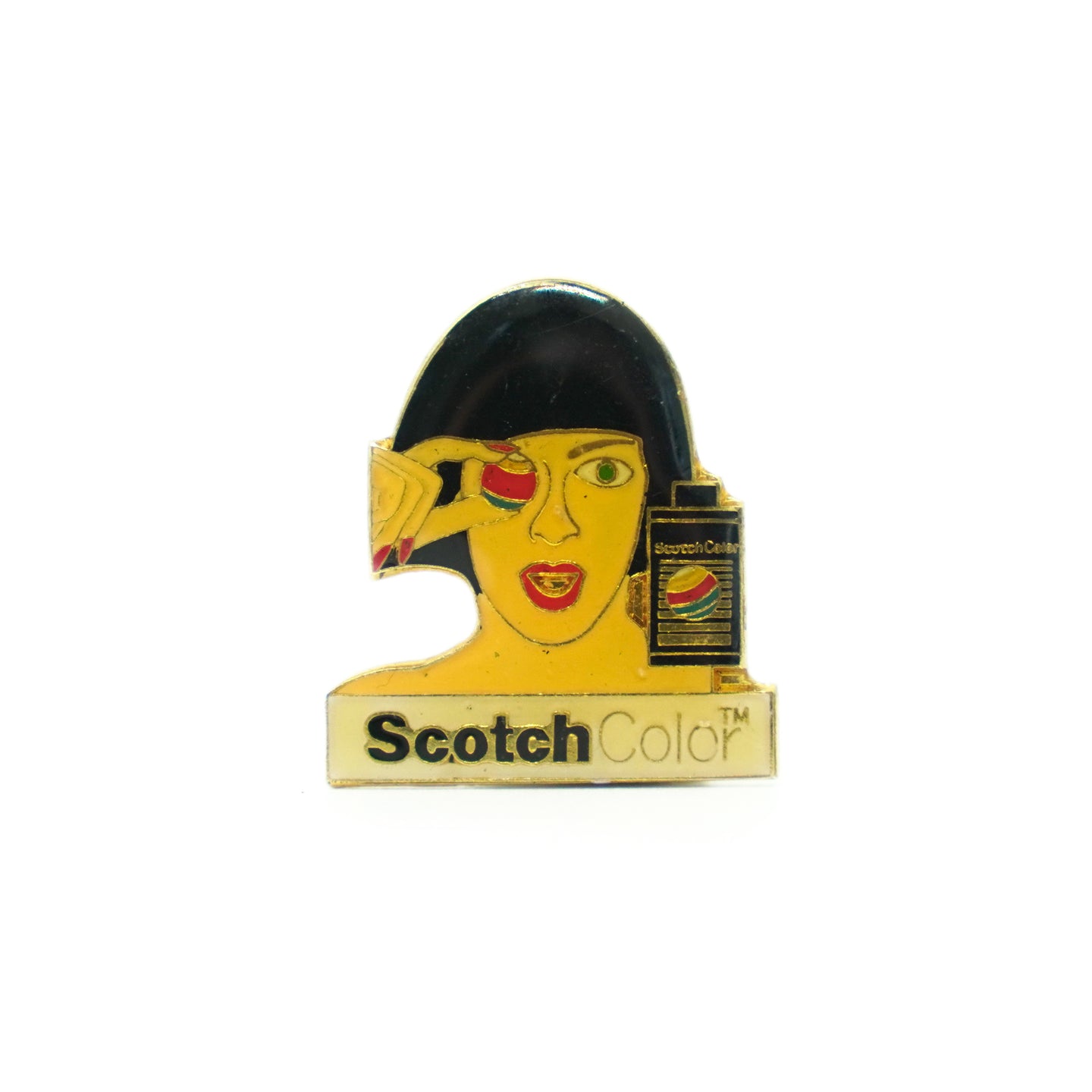 Vintage Scotch Color Pin