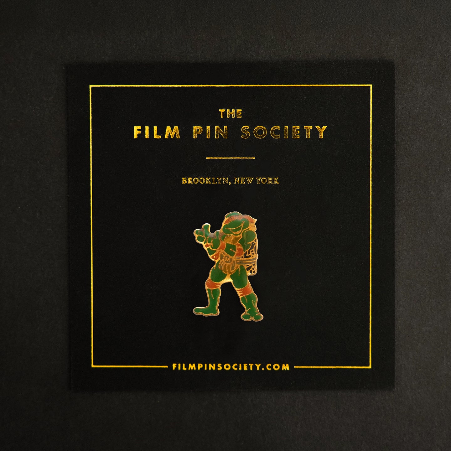 Vintage TMNT Michelangelo Pin