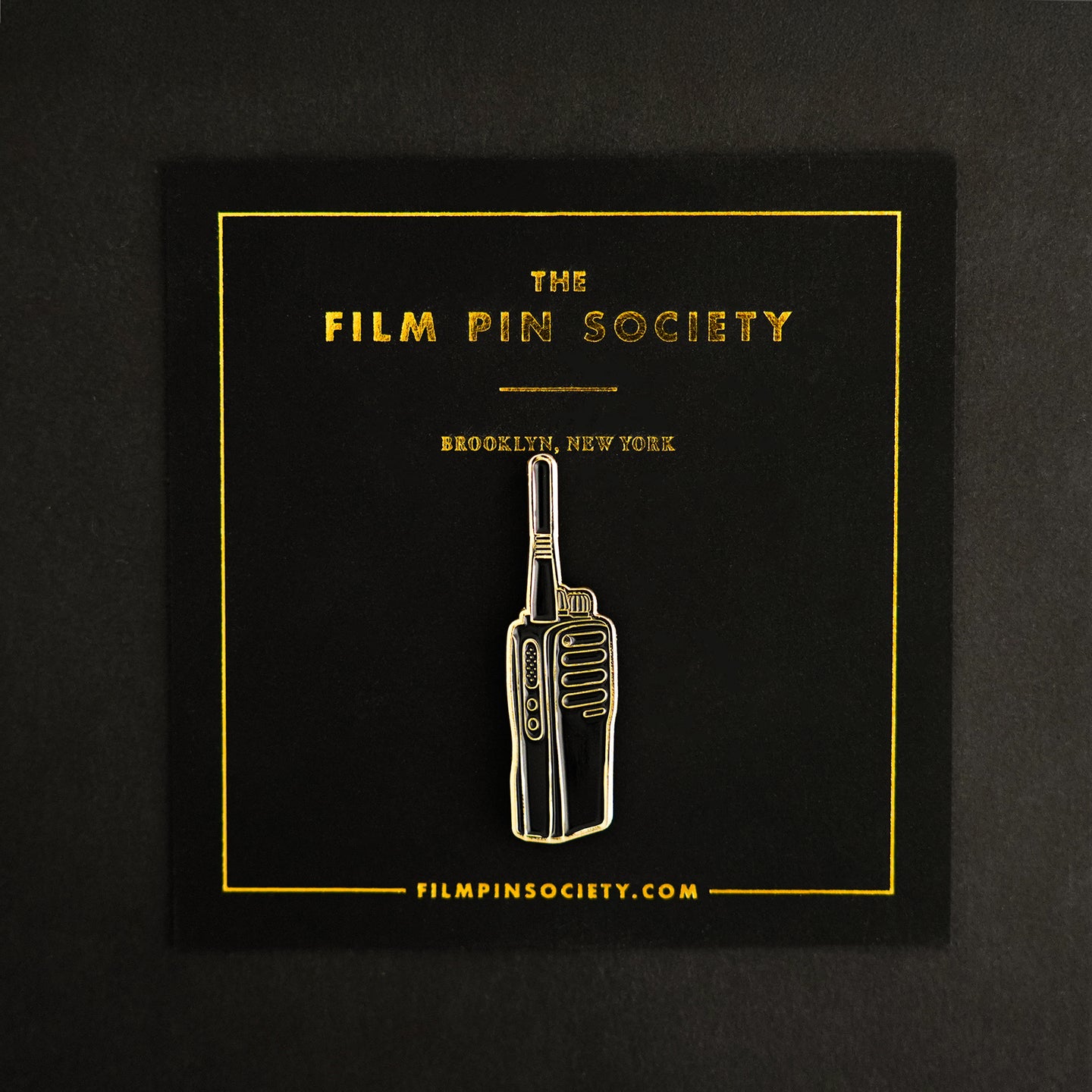 Walkie Talkie Enamel Pin
