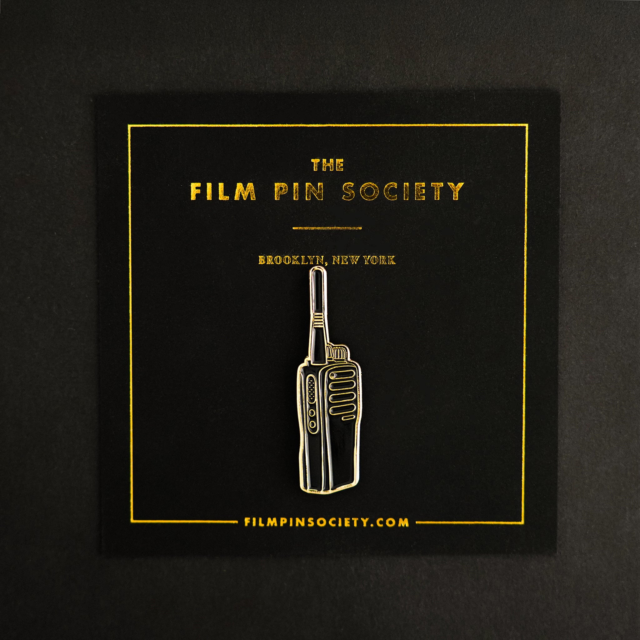 Walkie Talkie Enamel Pin