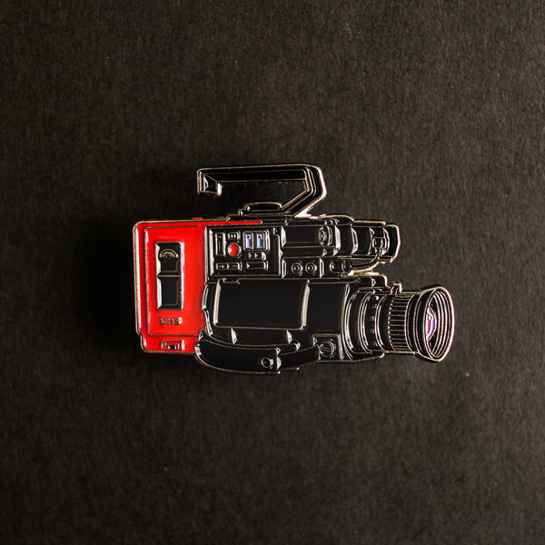 80s VHS Camera Enamel Pin