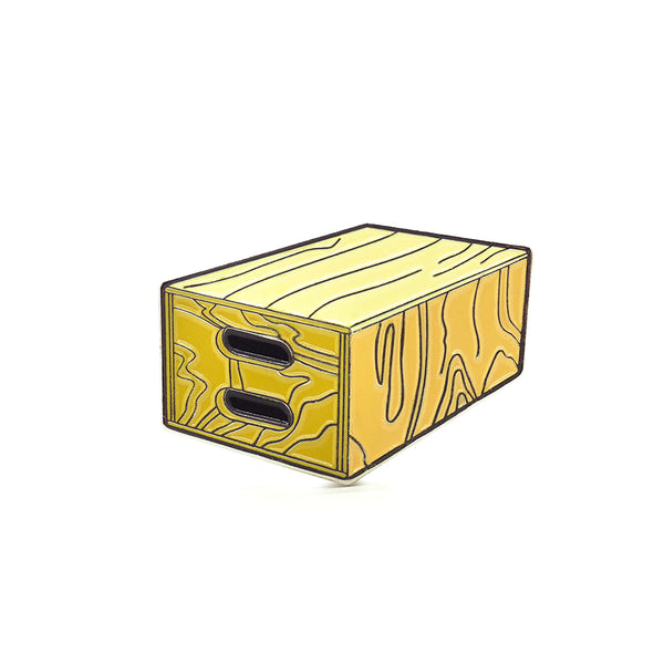 Apple Box Enamel Pin