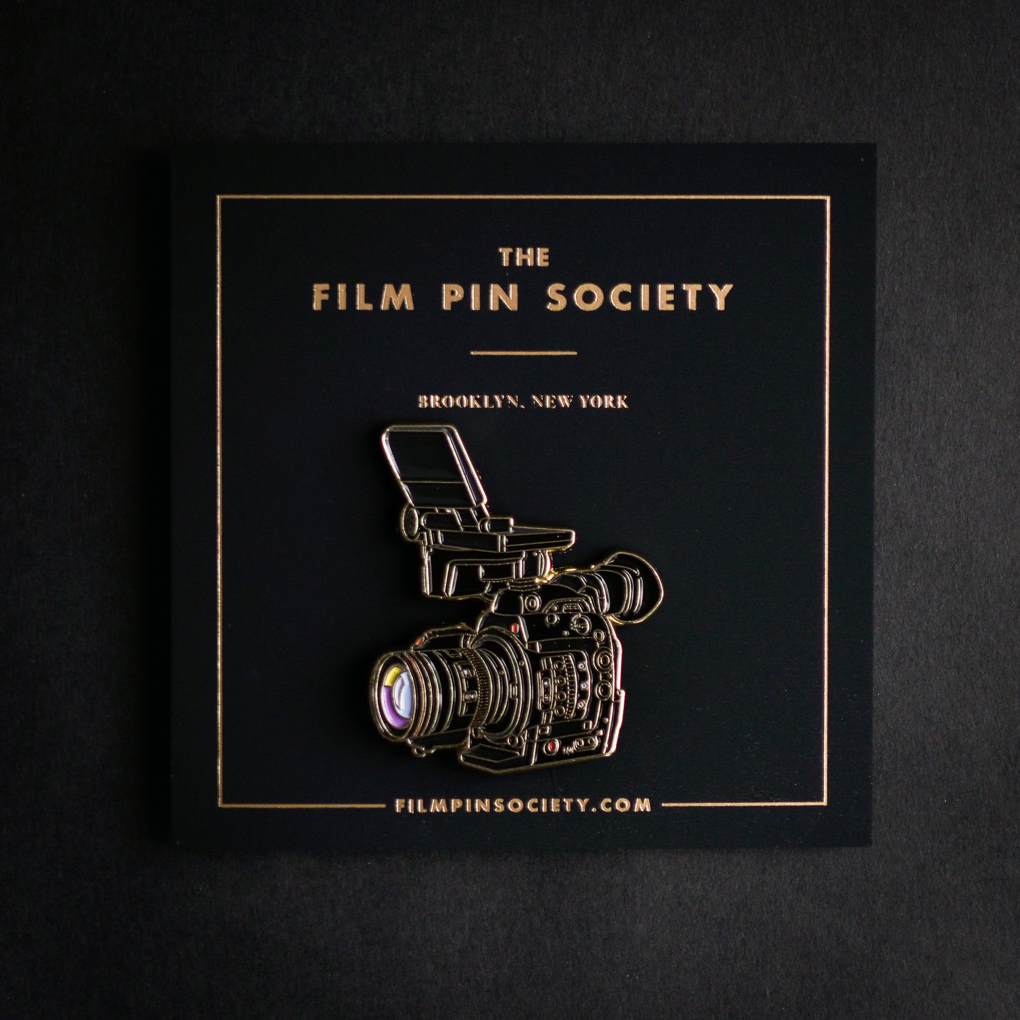 Doc Camera Enamel Pin – Film Pin Society