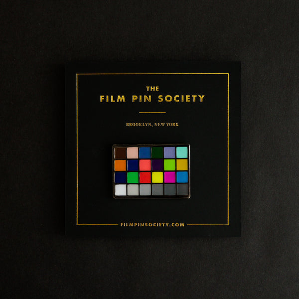 Color Chart Enamel Pin