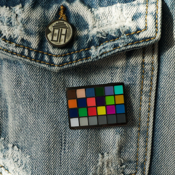 Color Chart Enamel Pin