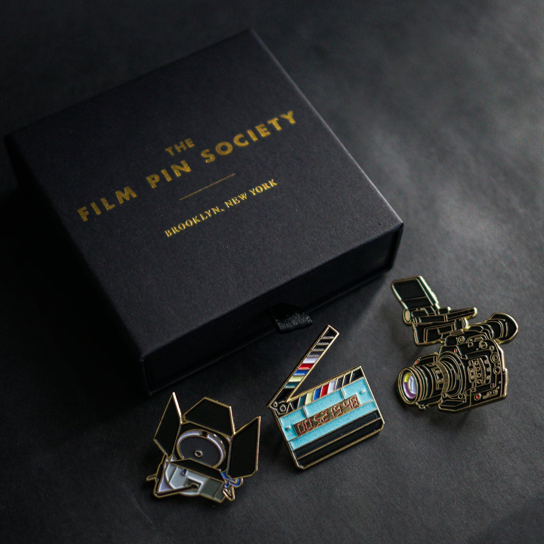 Flash Pin Productions Lights, Camera, Action Pin Box Set – Film Pin Society