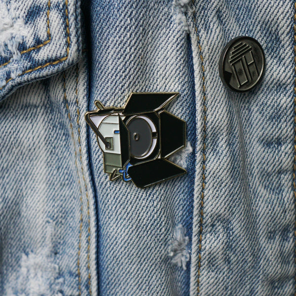 4K HMI Light Enamel Pin