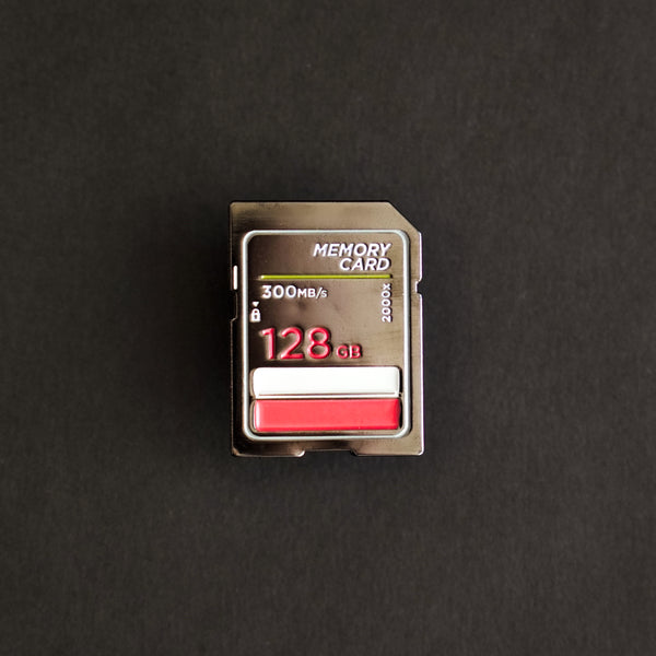Memory Card Enamel Pin