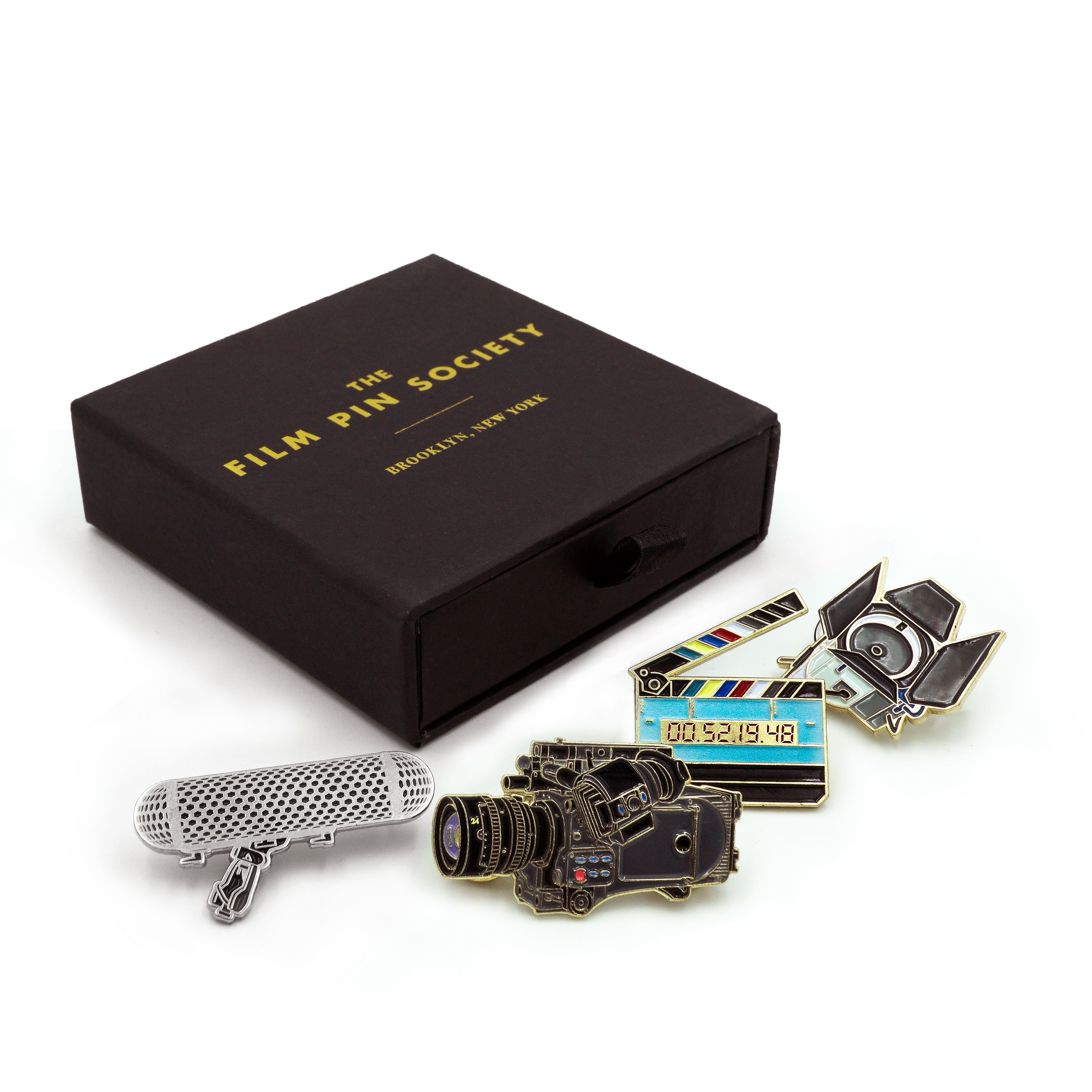 Flash Pin Productions Cine Production Pin Box Set – Film Pin Society