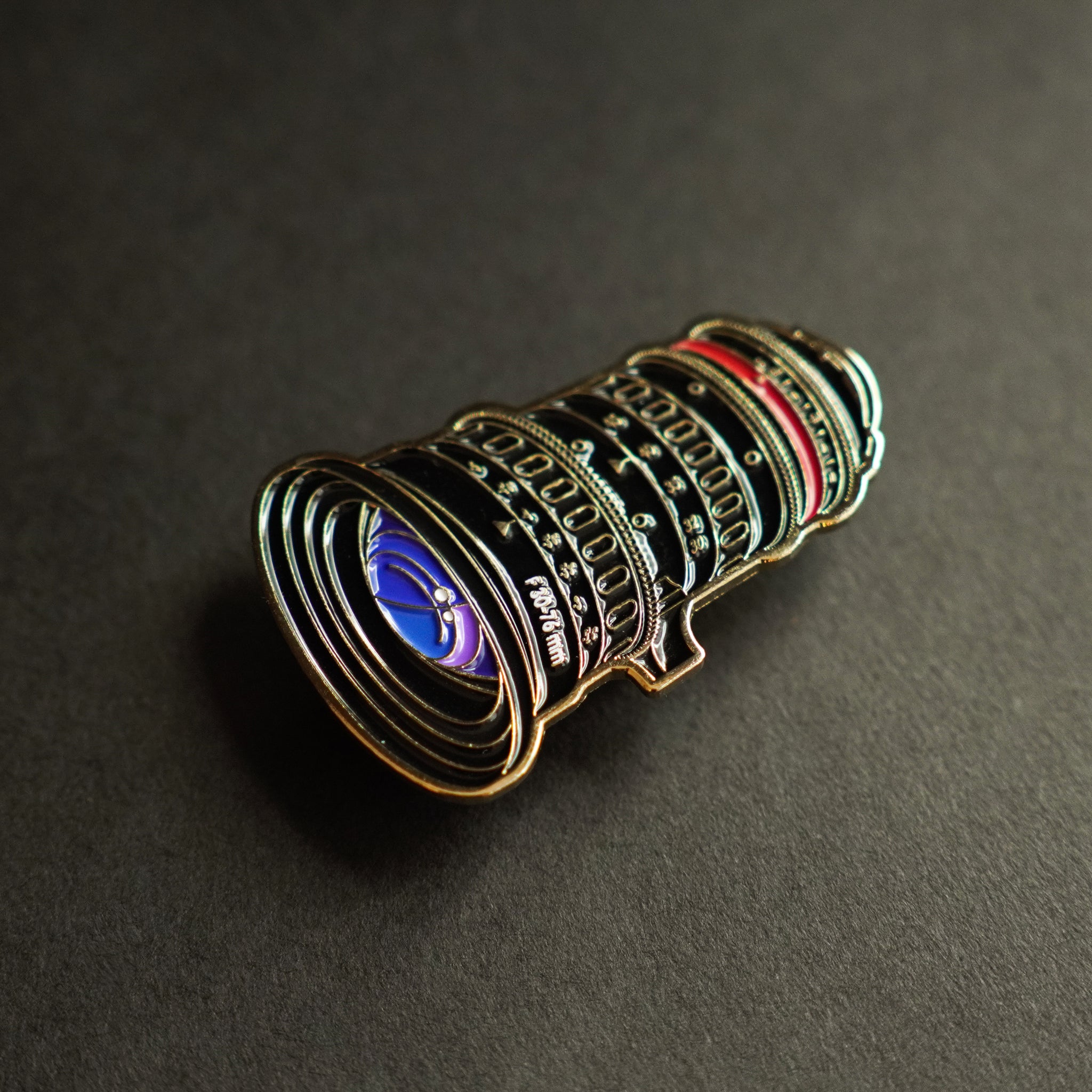Cine Zoom Lens Enamel Pin